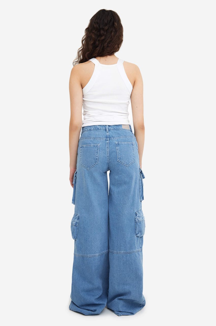 Cargo Jeans in Light Blue - Зображення 2