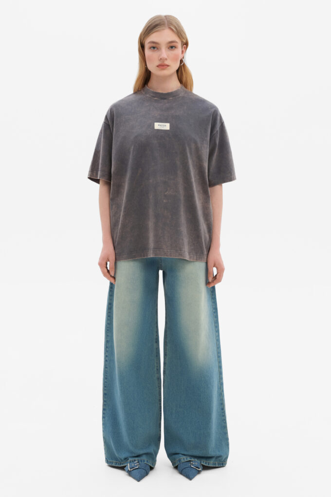 Acid Wash Gray T-Shirt