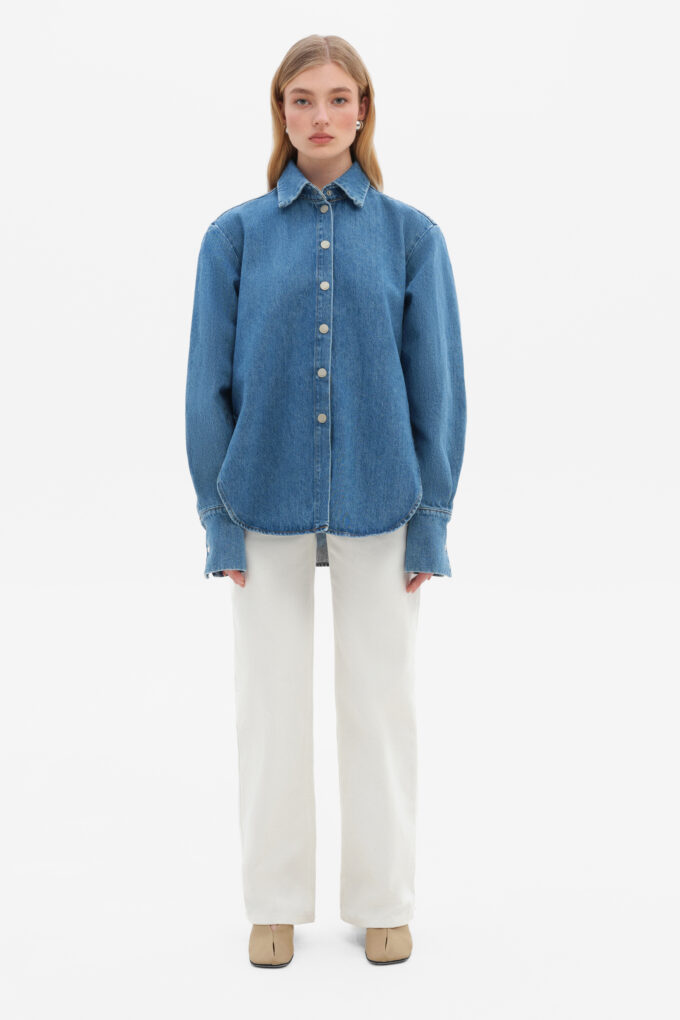 Light Blue Denim Shirt