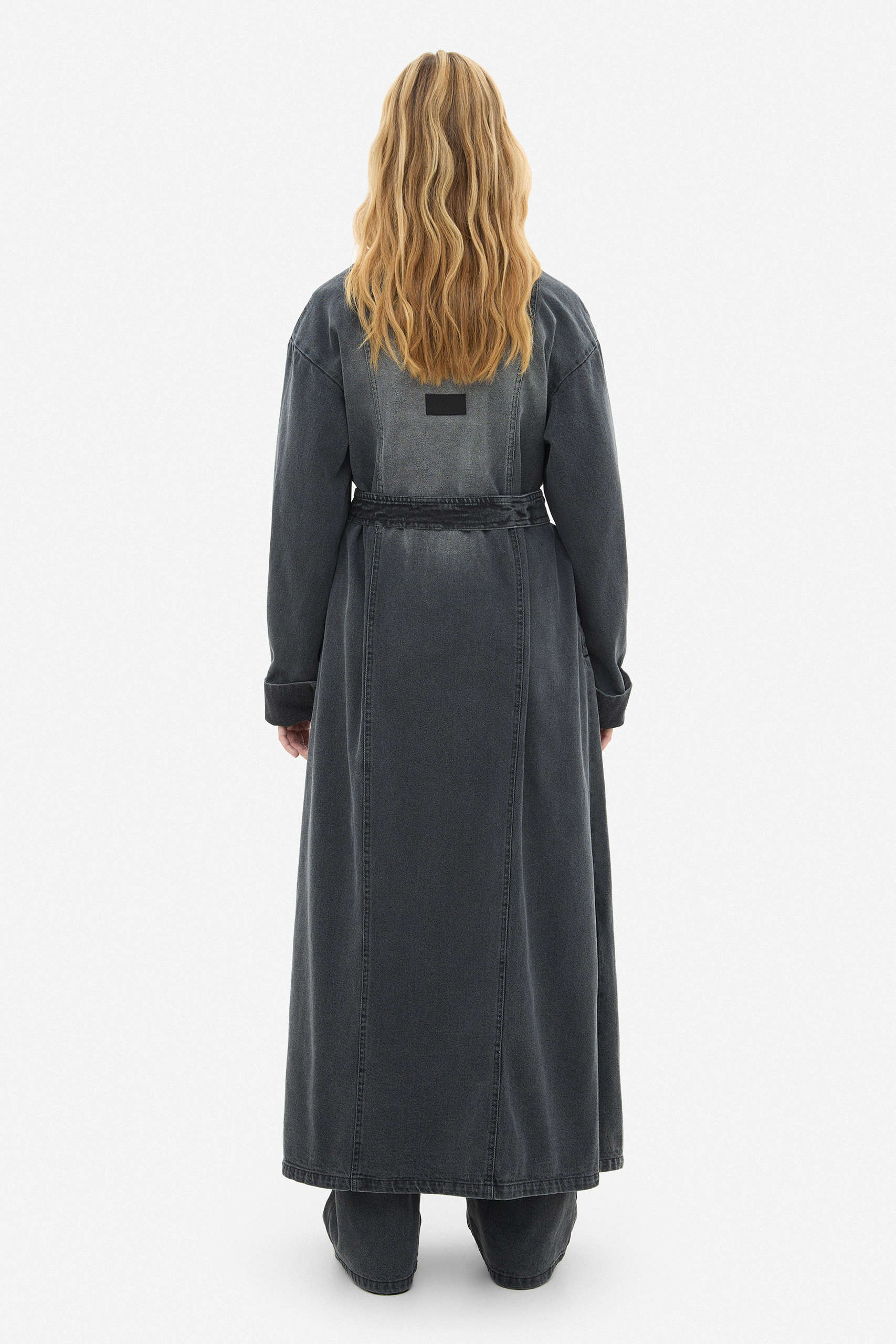 Denim Grey Coat - Зображення 2