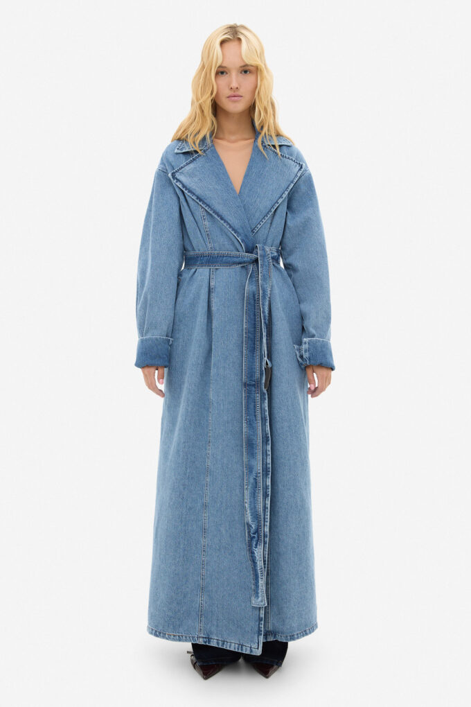 Denim Blue Coat
