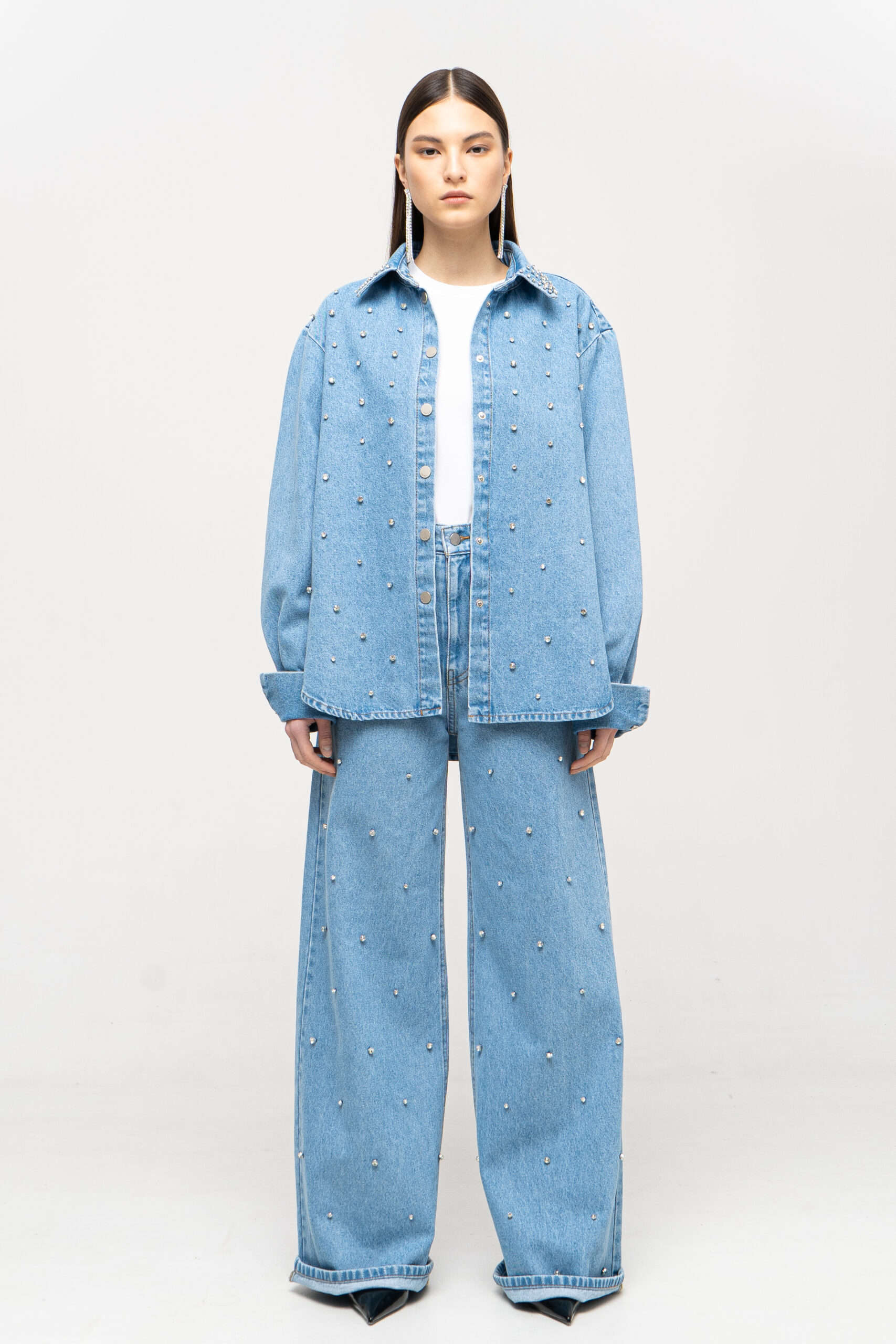 Shining Denim Shirt - Зображення 2