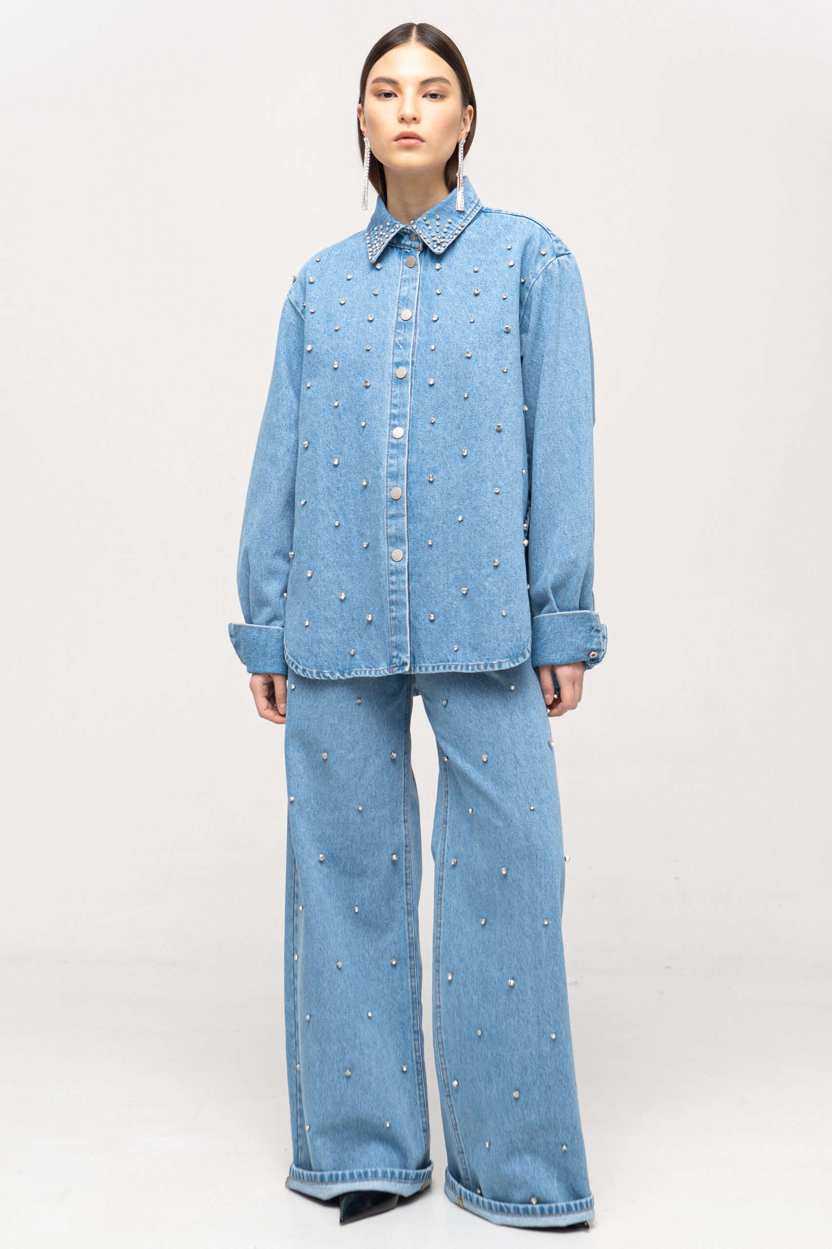 Shining Denim Shirt