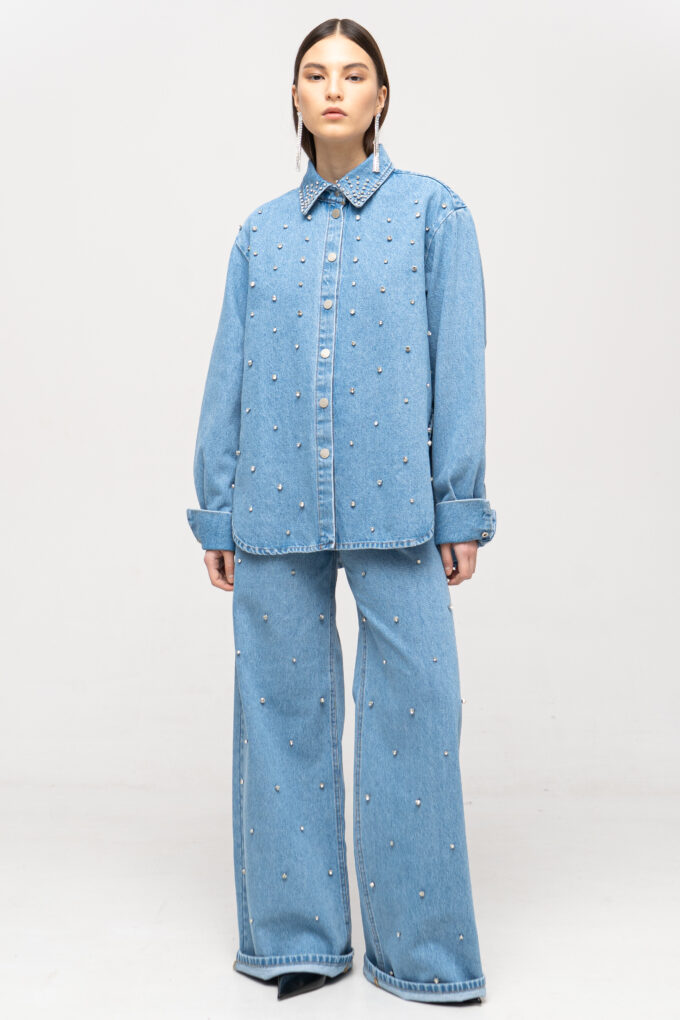 Shining Denim Shirt