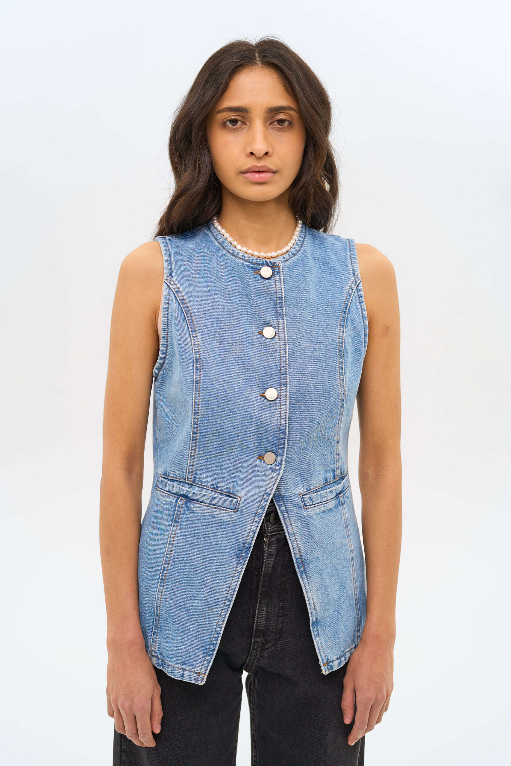 Denim Vest - Image 2