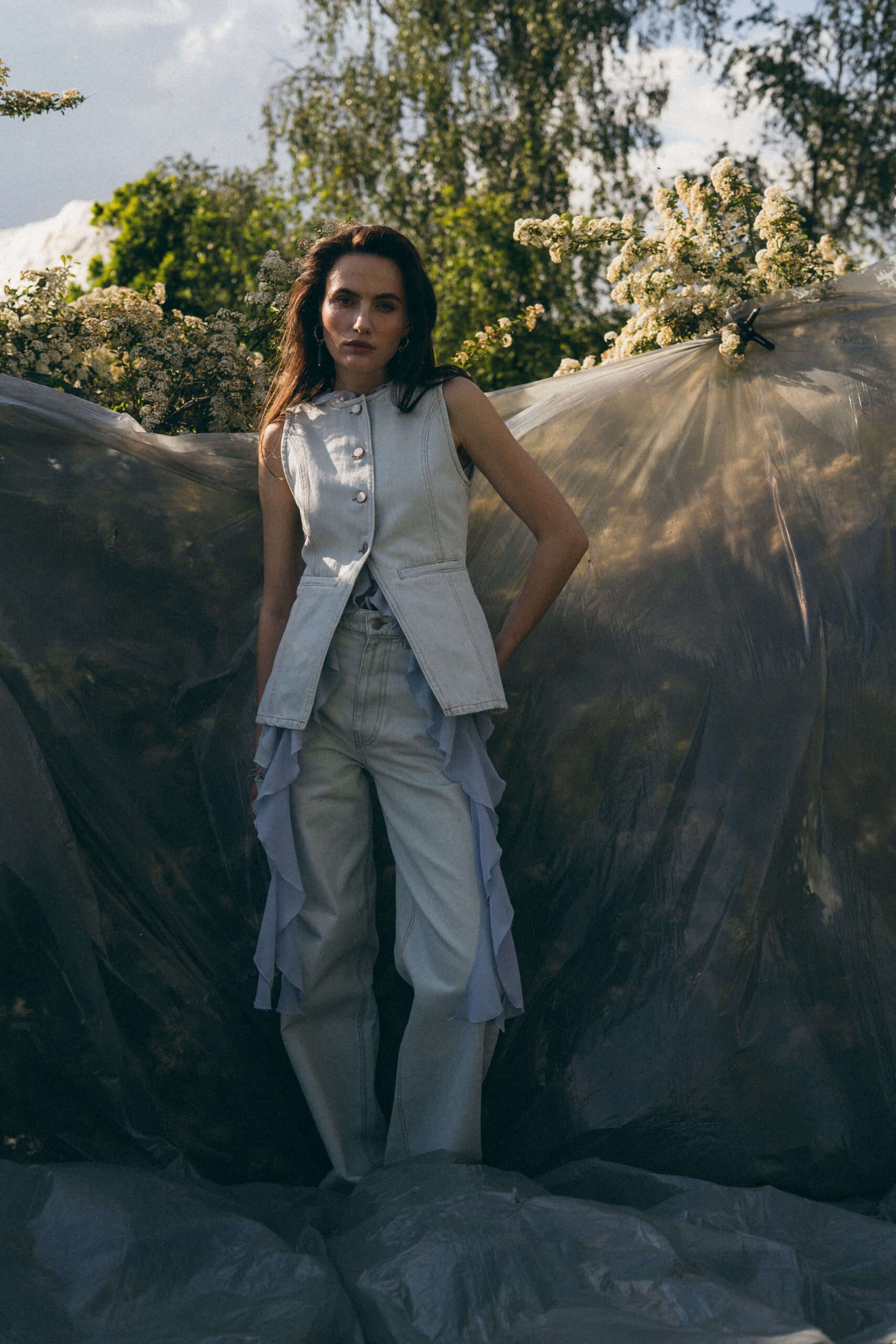 Light Blue Jeans with rips - Image 6