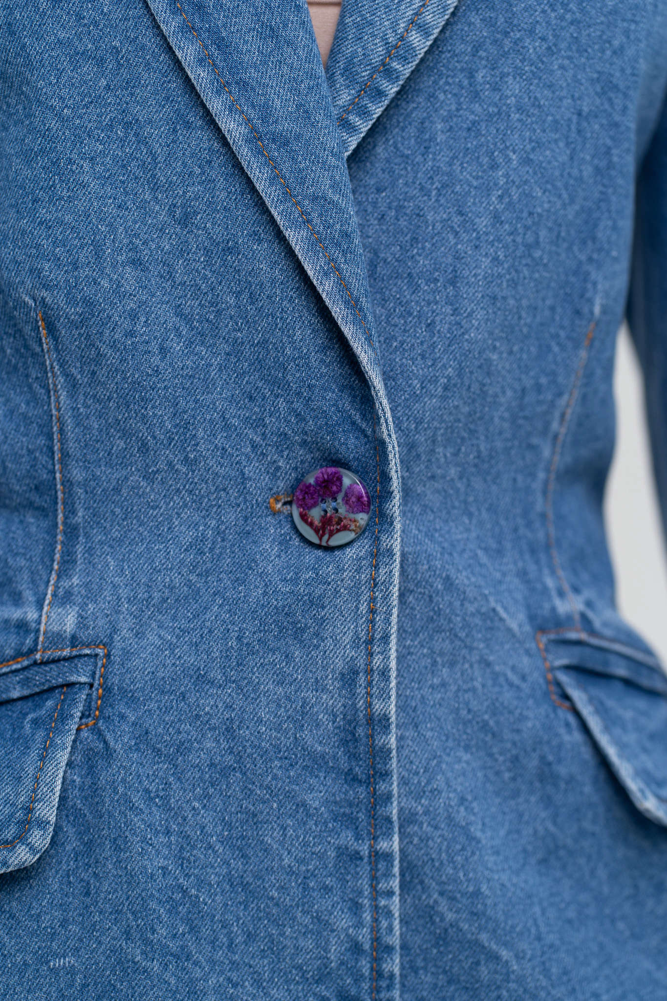 Siluet Denim Blazer - Image 5