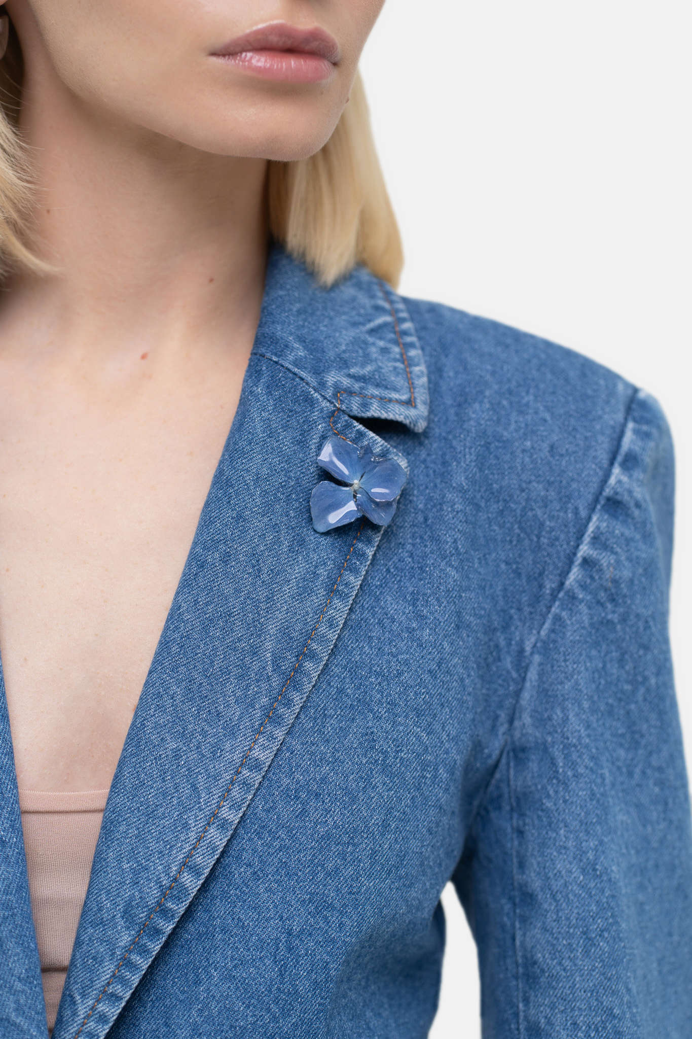 Siluet Denim Blazer - Image 2