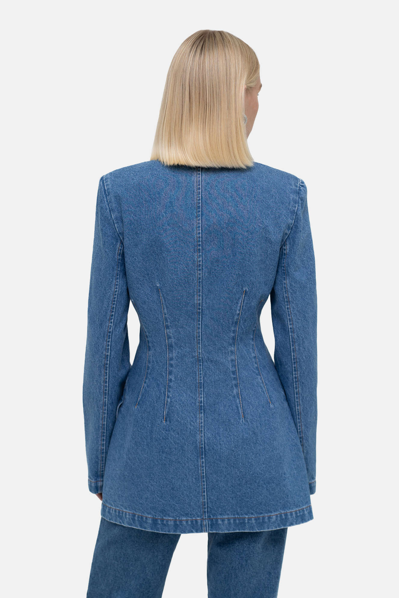 Siluet Denim Blazer - Image 3