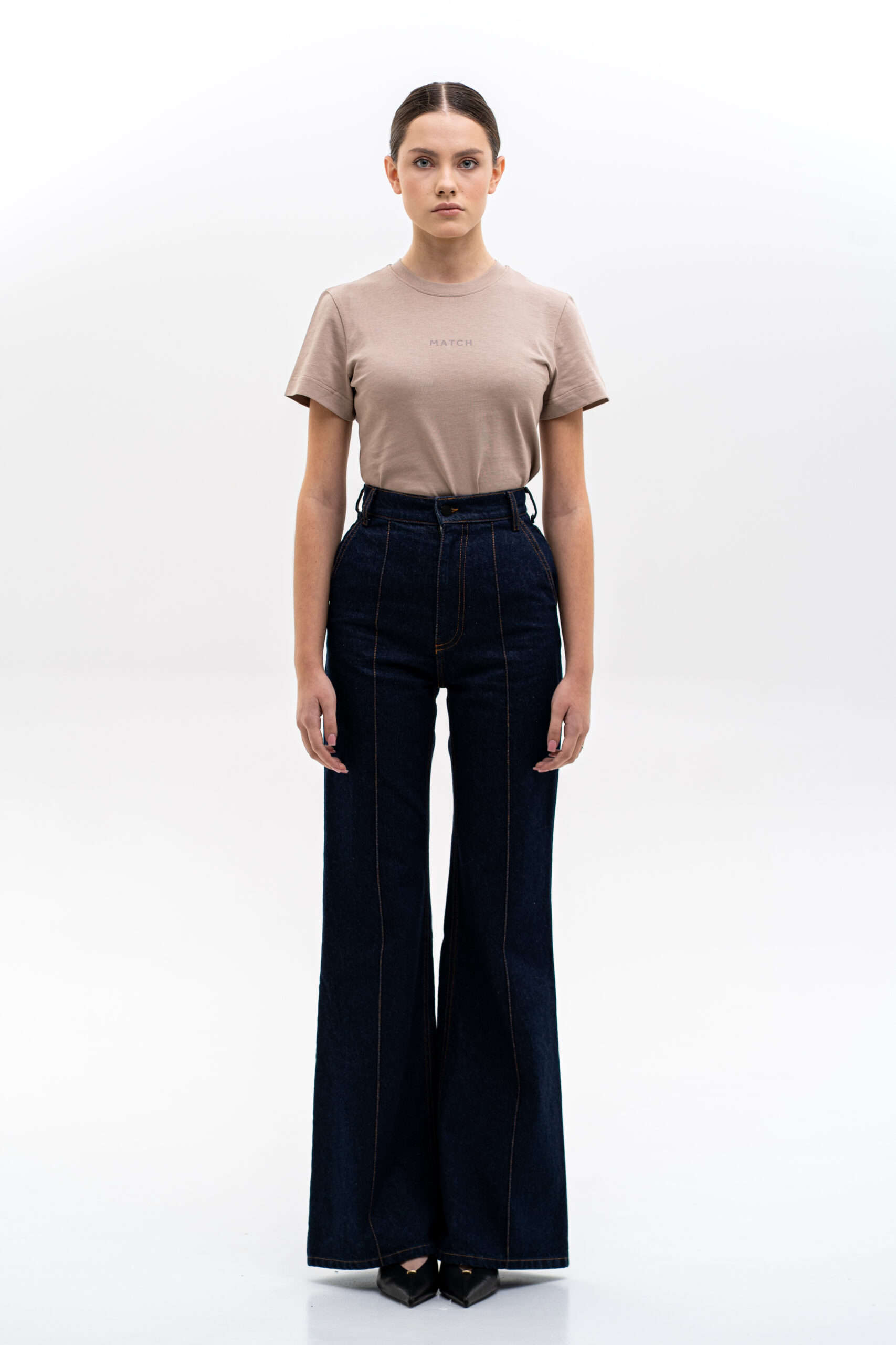 Indigo Flared Jeans