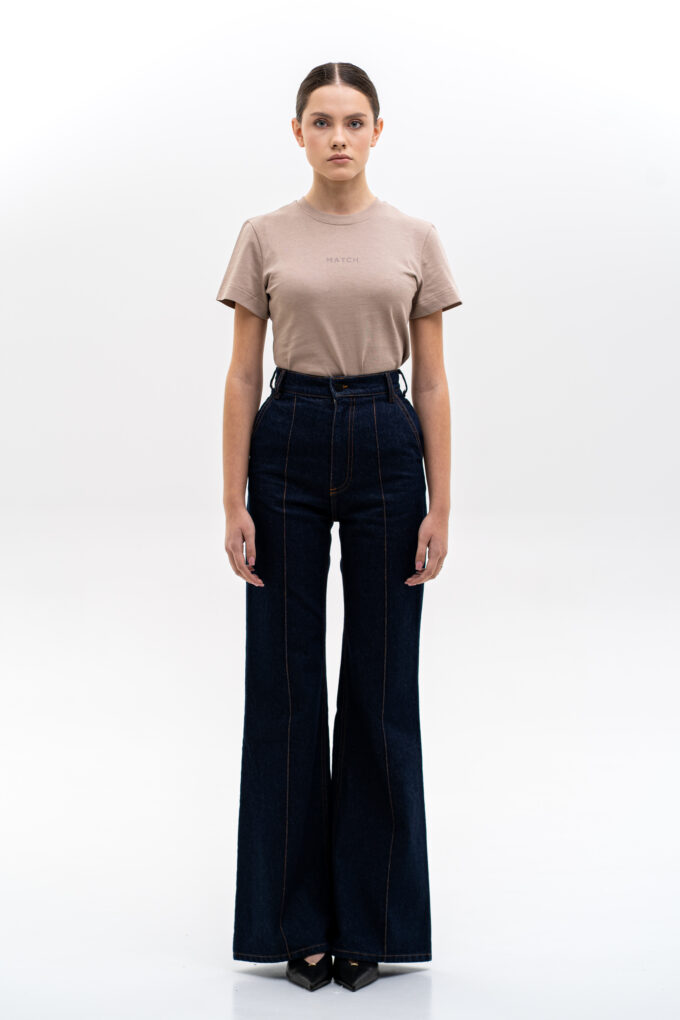 Indigo Flared Jeans
