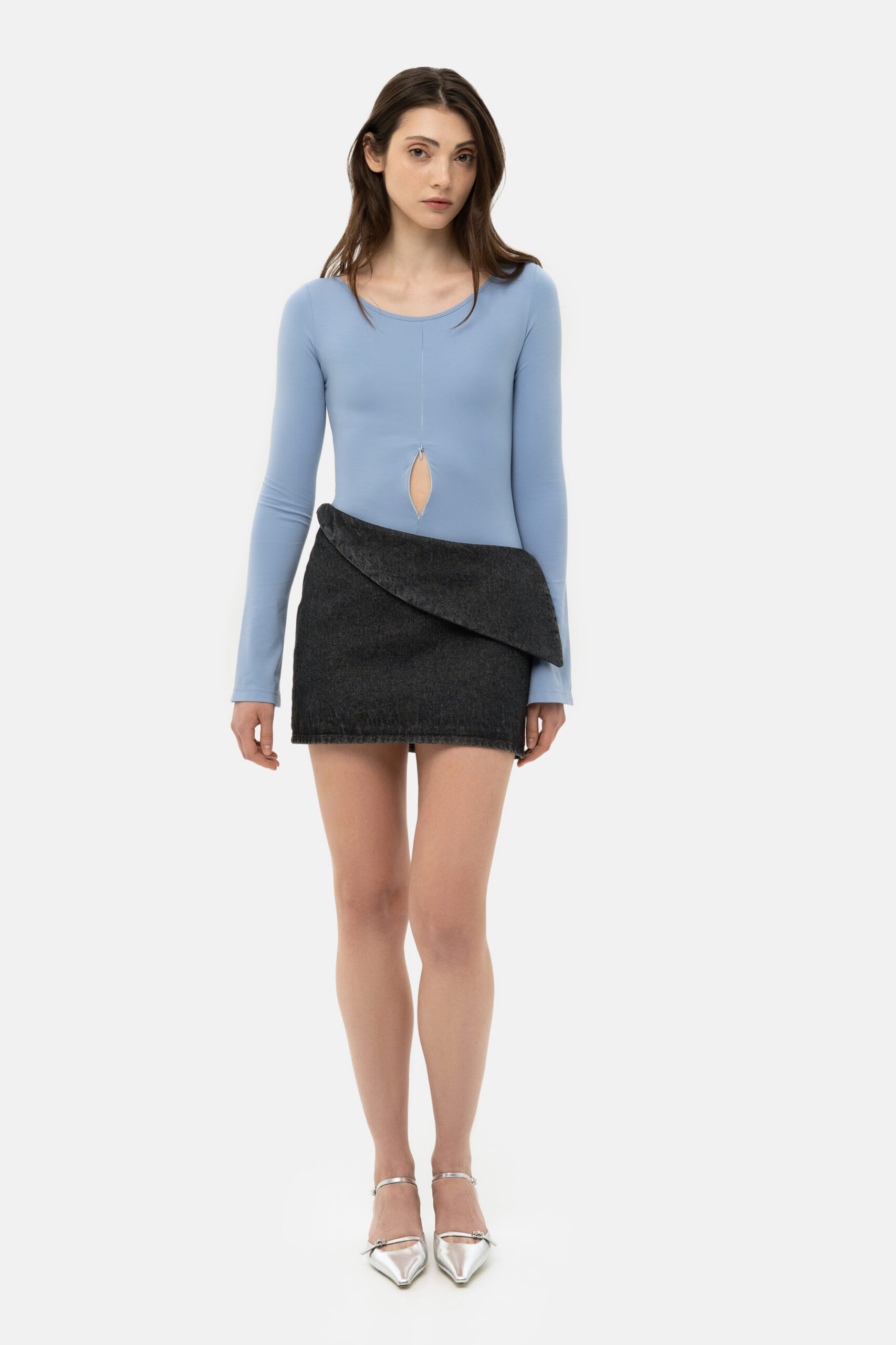 Mini black skirt - Зображення 3