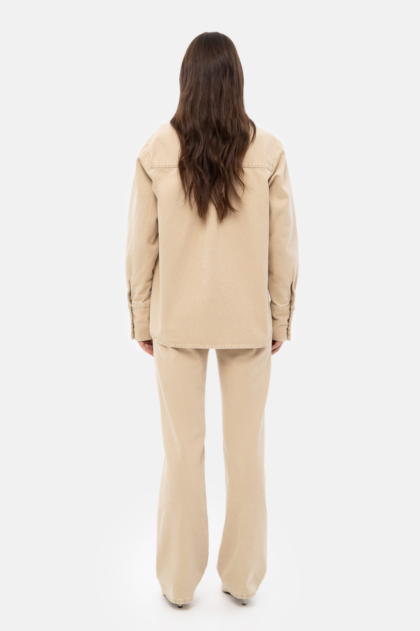 Beige Denim Shirt - Зображення 3