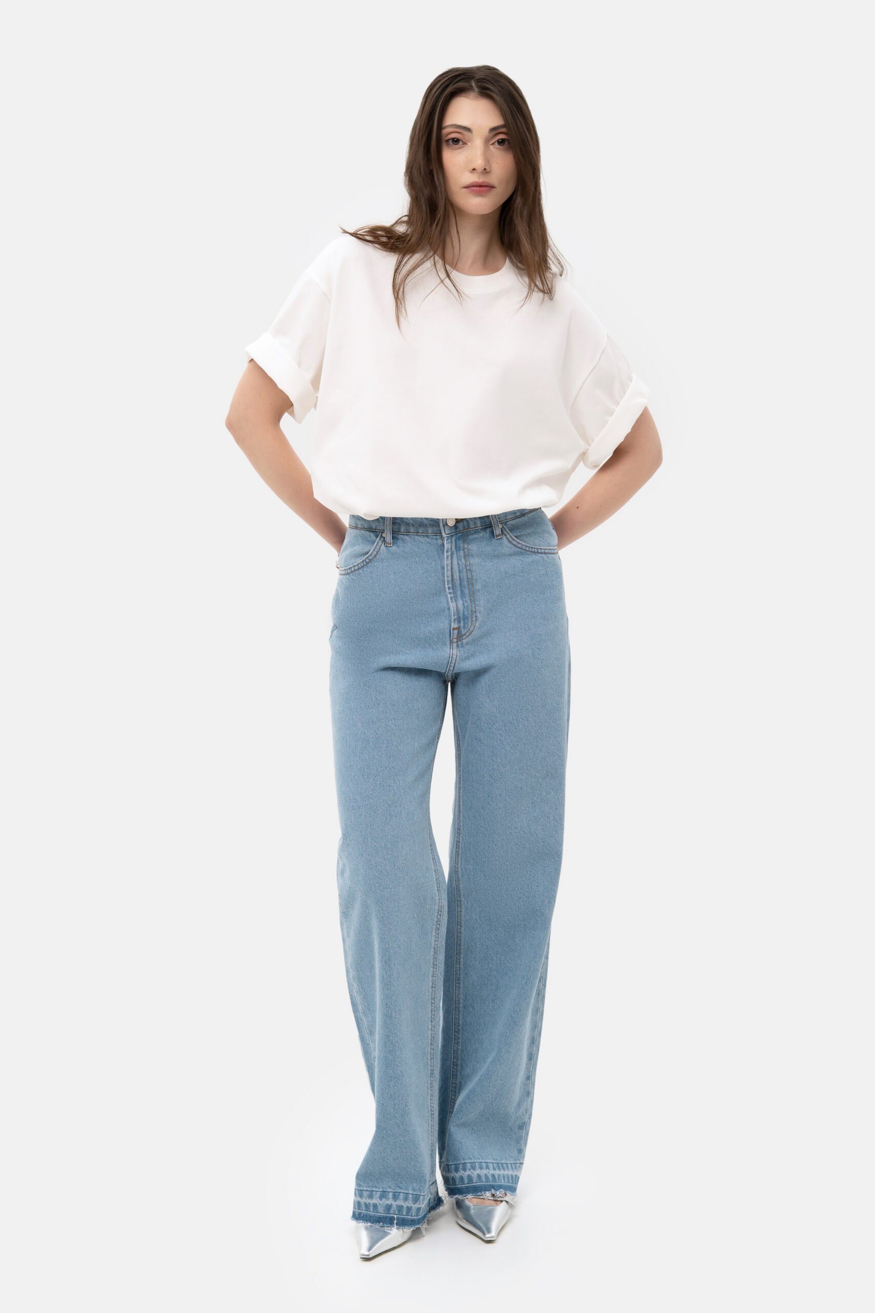 Light Blue Baggy Jeans - Image 4