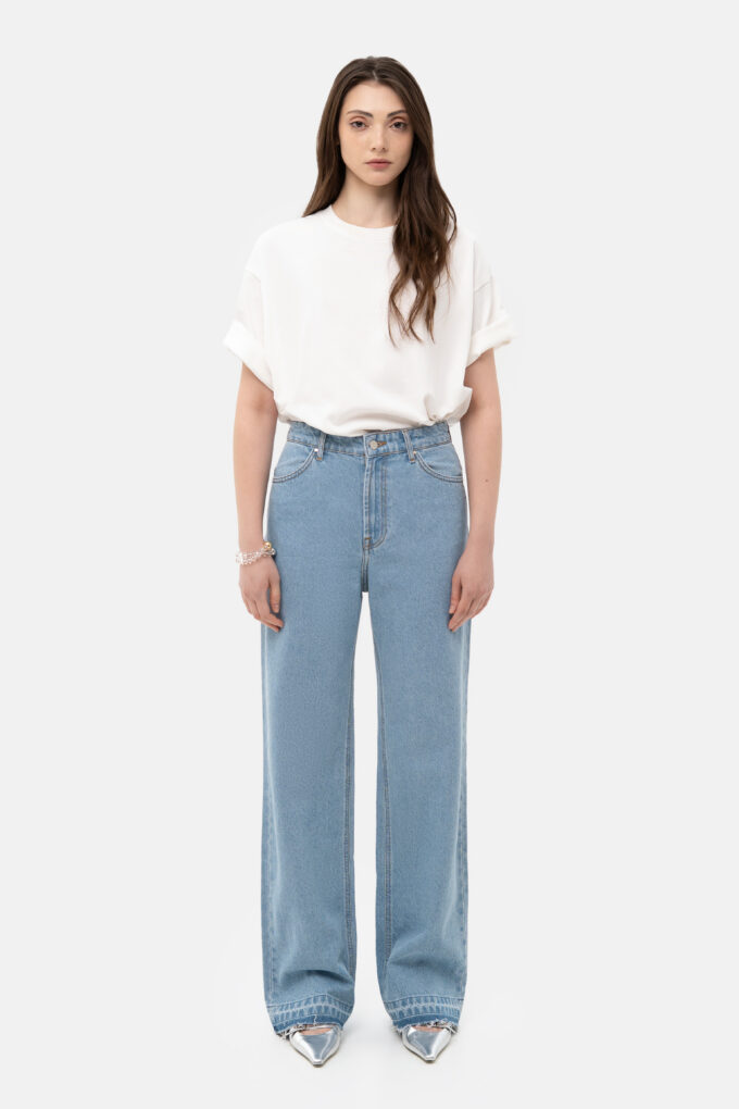 Light Blue Baggy Jeans
