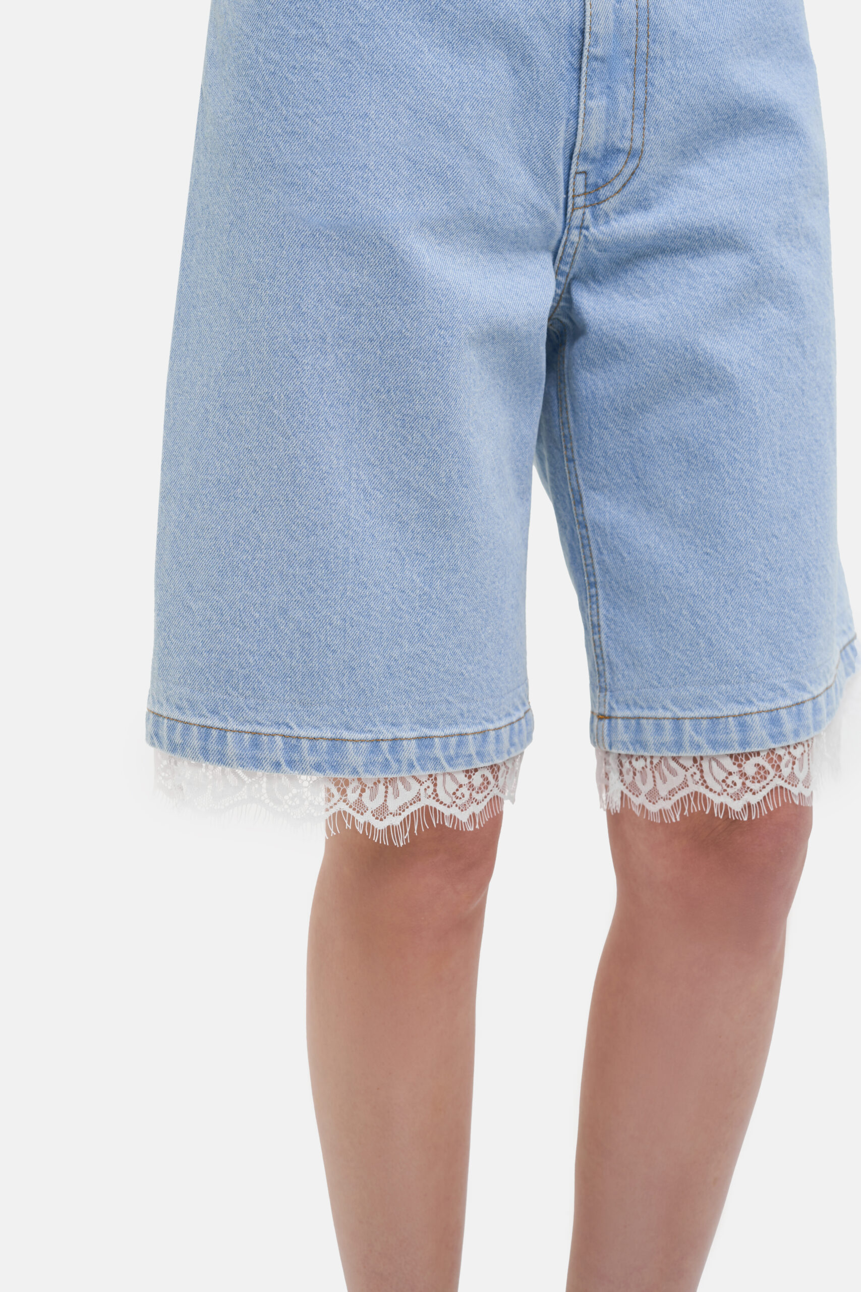 Light Blue Bermuda Shorts - Зображення 3