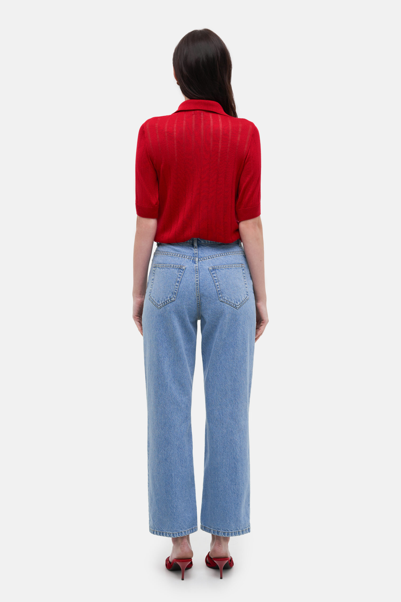 Cropped Flared Jeans - Зображення 2
