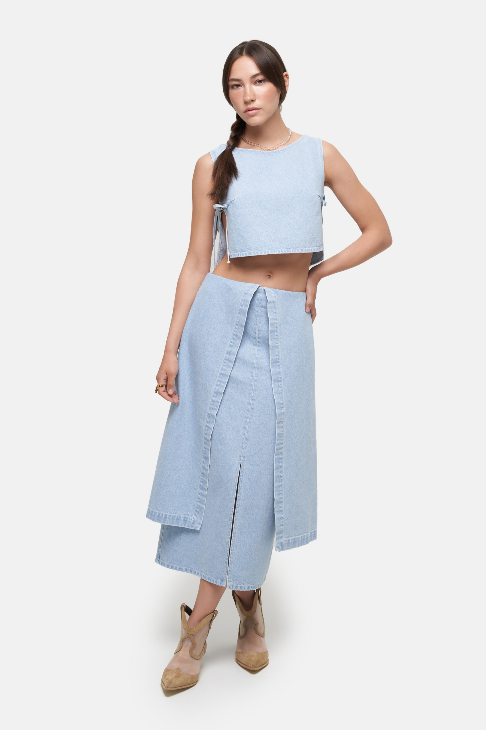 Ethno Plakhta Skirt - Зображення 4