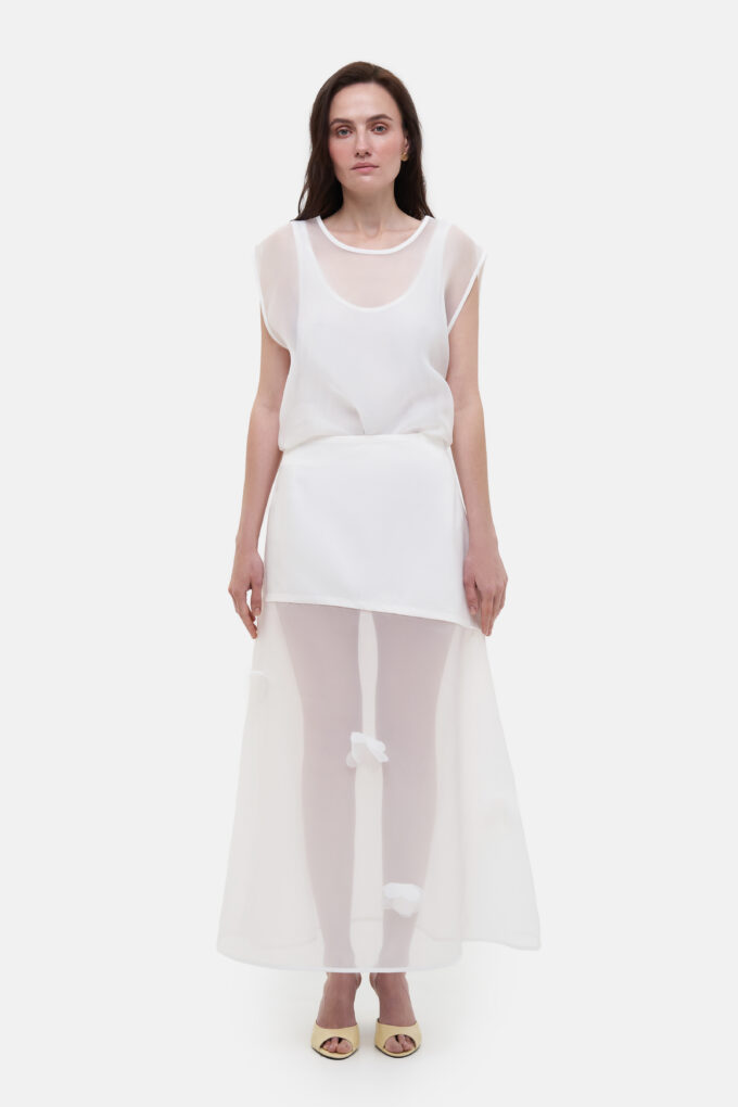 Organza Flower Skirt