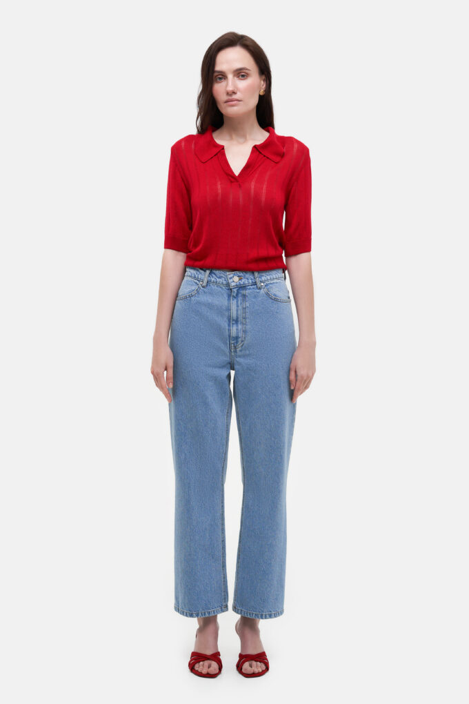 Cropped Flared Jeans