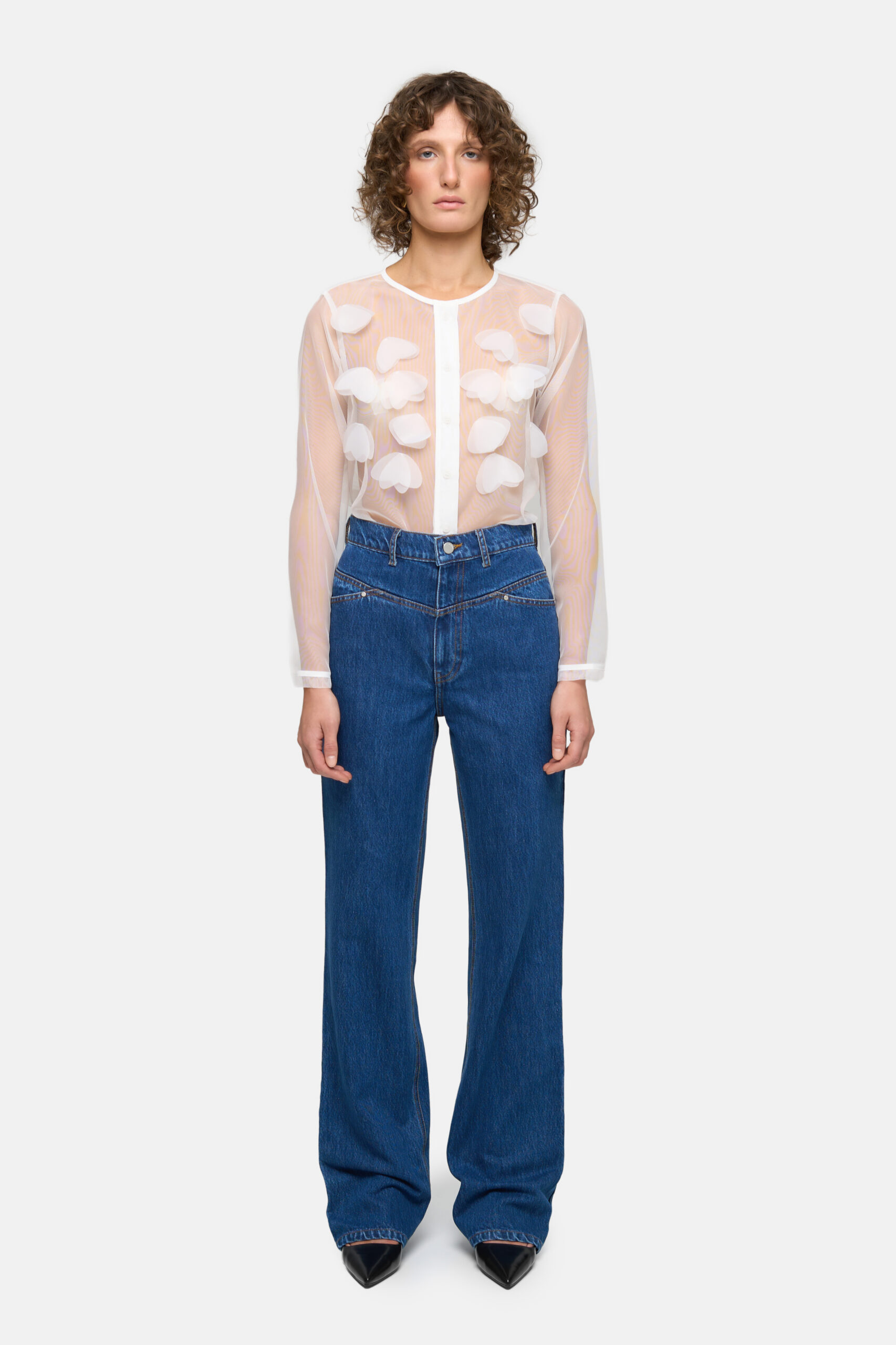 Straight Pocket Jeans